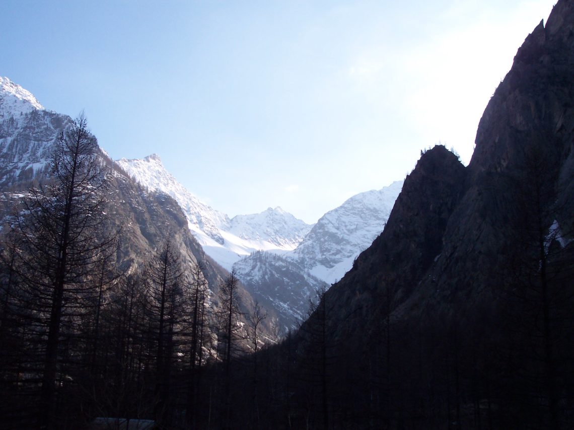 Pre de Madame Carle verso il Refuge du Glacier Blanc